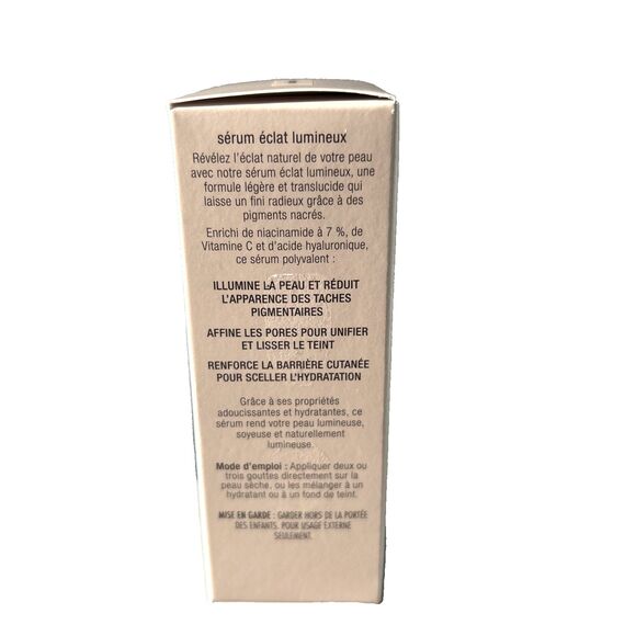 Jouer Luminizing Glow Serum Vitamin C Hyaluronic Acid Shade Sunglow NEW - Picture 3 of 7